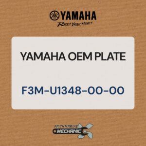 YAMAHA OEM PLATE | F3M-U1348-00-00