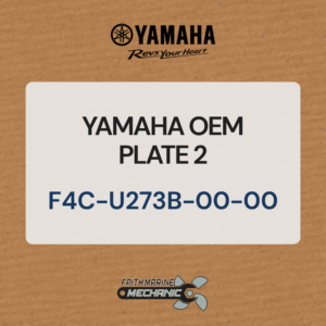YAMAHA OEM PLATE 2 | F4C-U273B-00-00